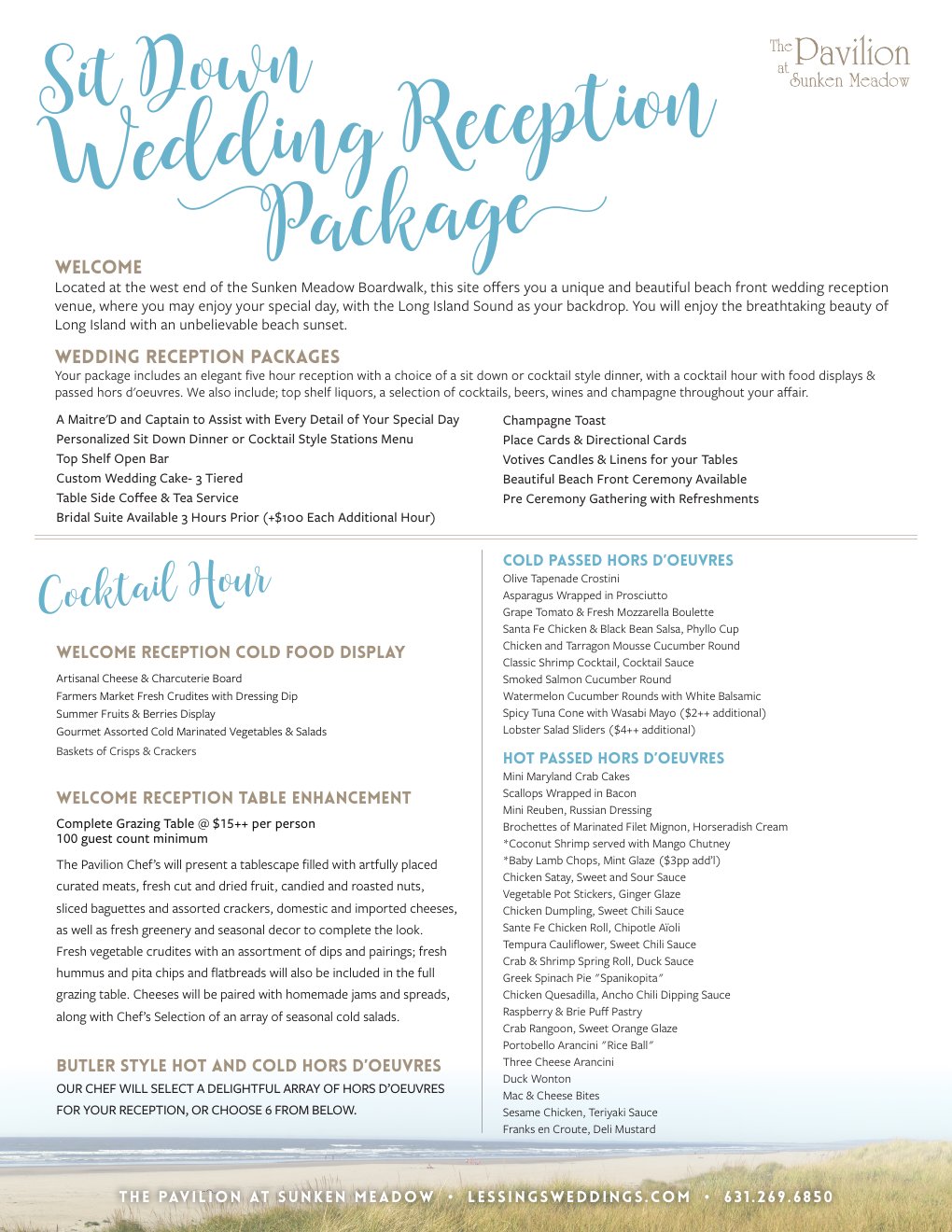 Lessing's Pavilion Wedding